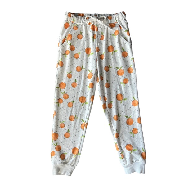 Sweet Honey Oranges Jogger Pajamas Size 5 - Picture 6 of 11